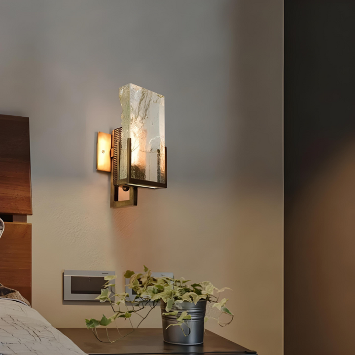 Applique Murale LED Cristal | Design de Luxe Décoratif pour Salon Moderne