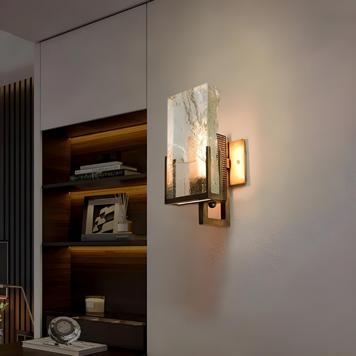 Applique Murale LED Cristal | Design de Luxe Décoratif pour Salon Moderne