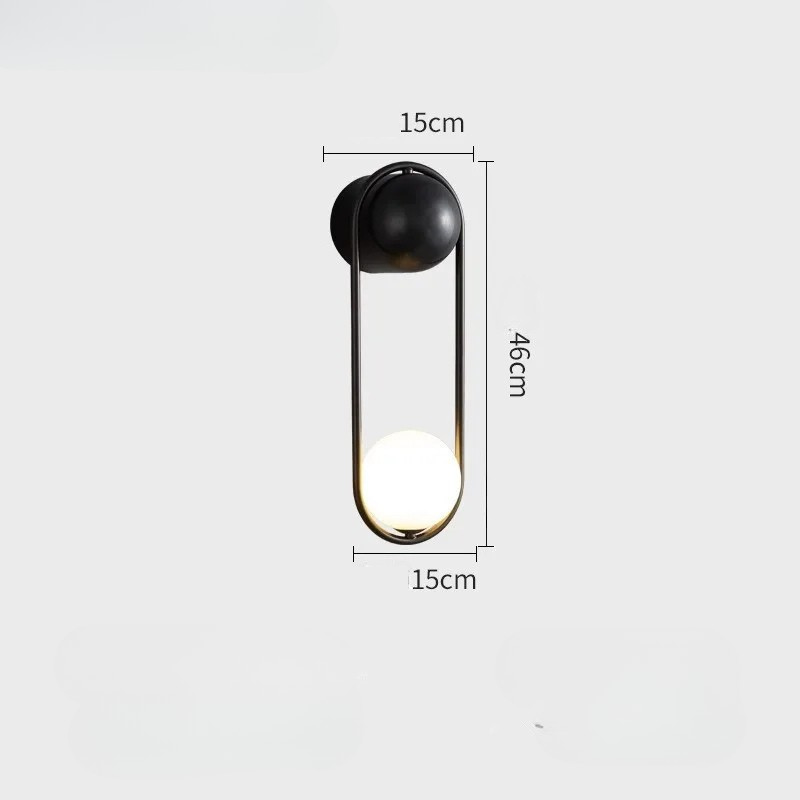 Applique Murale Led Minimaliste Moderne | Boule Suspendu