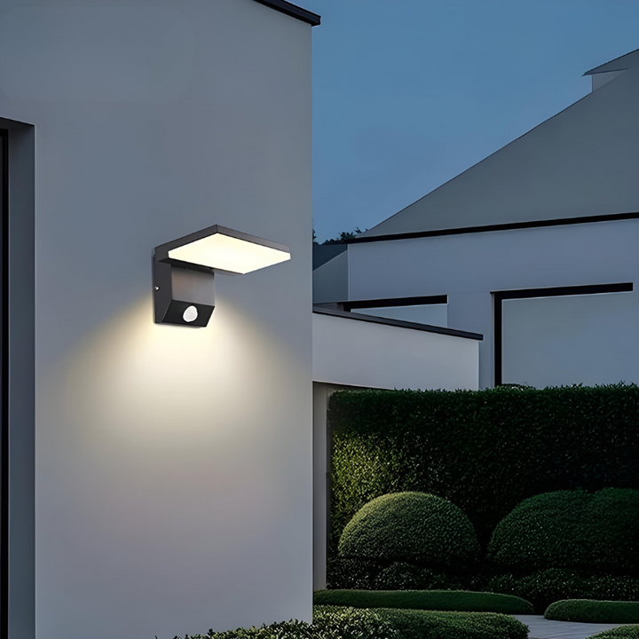 Applique Murale LED Extérieure Moderne et Minimaliste avec Détecteur de Mouvement
