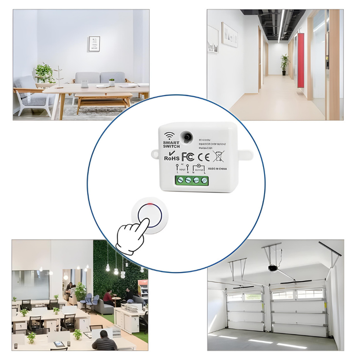 Interrupteur Sans Fil Intelligent | Allumez Vos Appliques en Un Geste