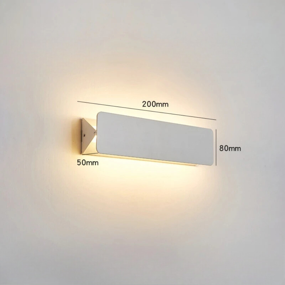 Applique Murale LED Rectangulaire Ajustable