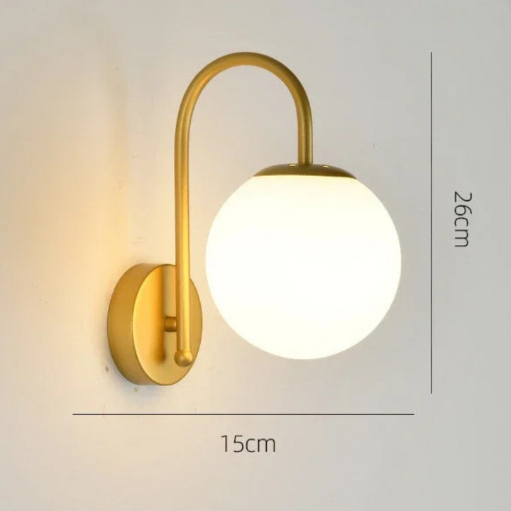 Applique Murale LED Minimaliste Nordique et Décoratif | Sphérique