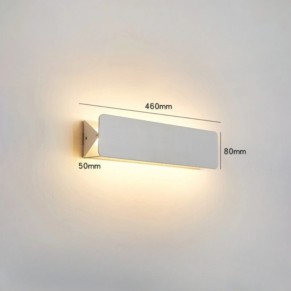 Applique Murale LED Rectangulaire Ajustable