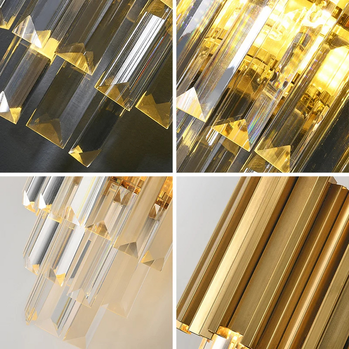 Applique Murale LED Cristal Moderne pour Salon | Design Haut de gamme
