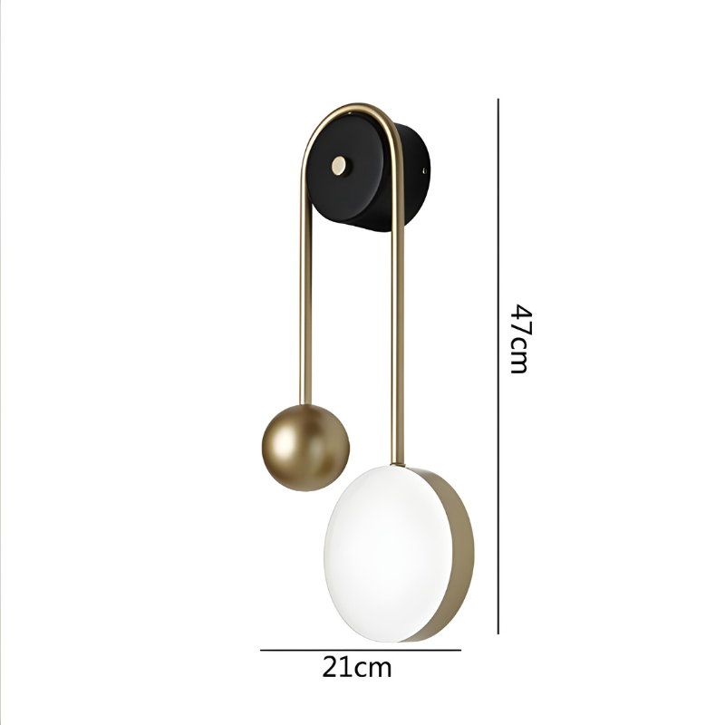 Applique Murale LED Minimaliste Nordique et Décoratif | Sphère