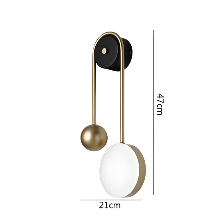 Applique Murale LED Minimaliste Nordique et Décoratif | Sphère