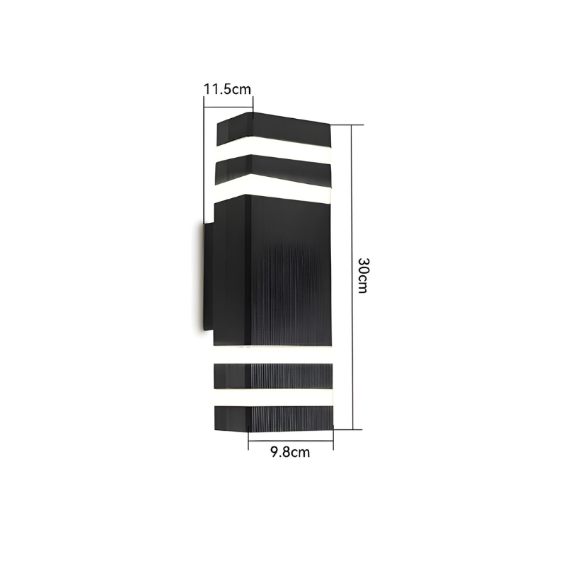 Applique Murale Extérieur LED Étanche Décorative