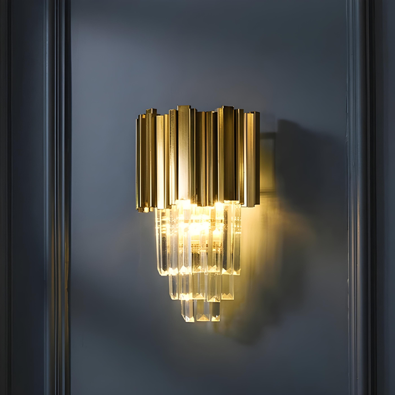 Applique Murale LED Cristal Moderne pour Salon | Design Haut de gamme
