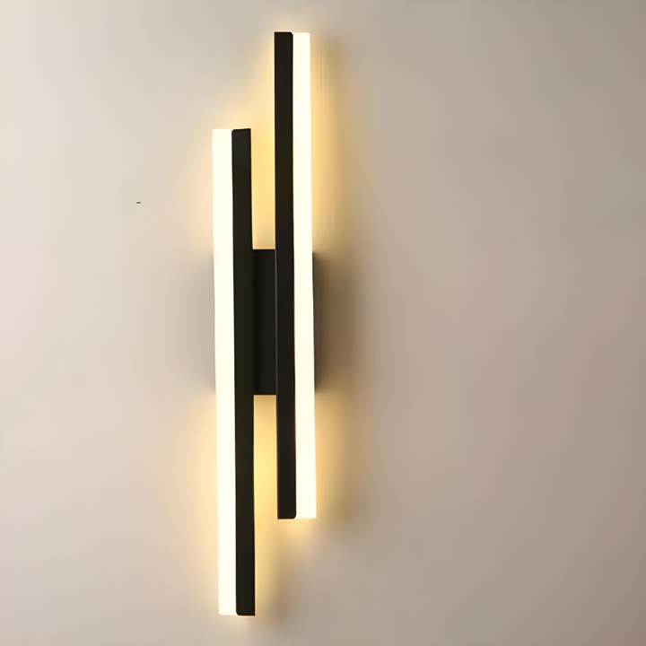 Applique murale LED design | Double barre