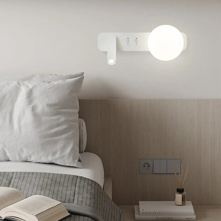 Applique Murale LED Rotative Moderne