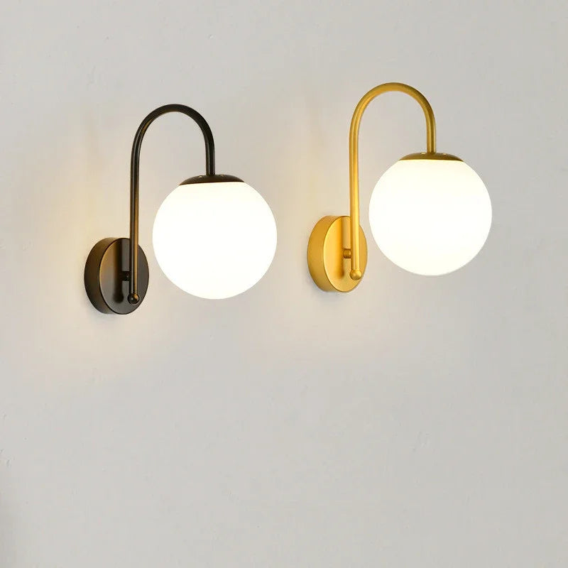 Applique Murale LED Minimaliste Nordique et Décoratif | Sphérique