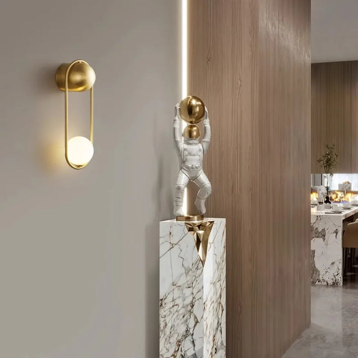 Applique Murale Led Minimaliste Moderne | Boule Suspendu