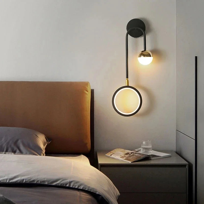 Applique Murale LED pour Chambre | Cercle