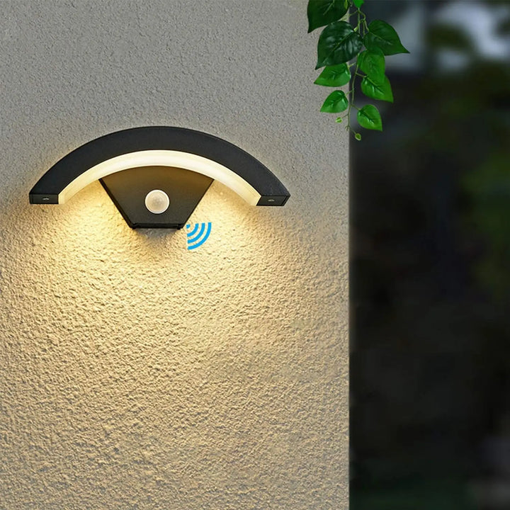 Applique Murale LED Extérieur Moderne avec Capteur