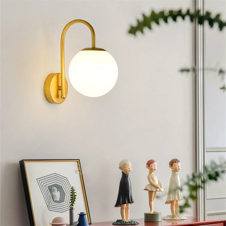Applique Murale LED Minimaliste Nordique et Décoratif | Sphérique