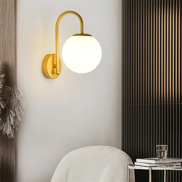 Applique Murale LED Minimaliste Nordique et Décoratif | Sphérique