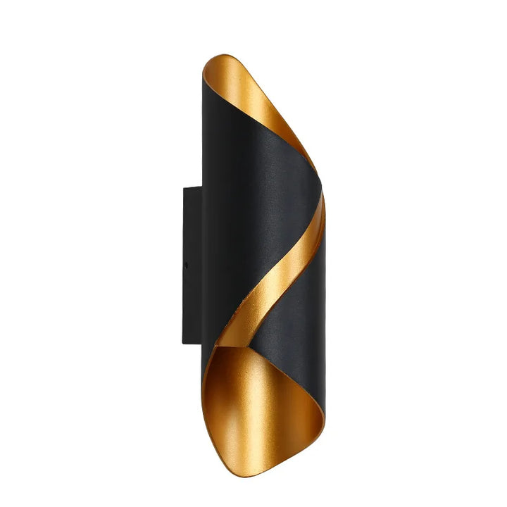 Applique Murale LED Design Nordique en Spirale