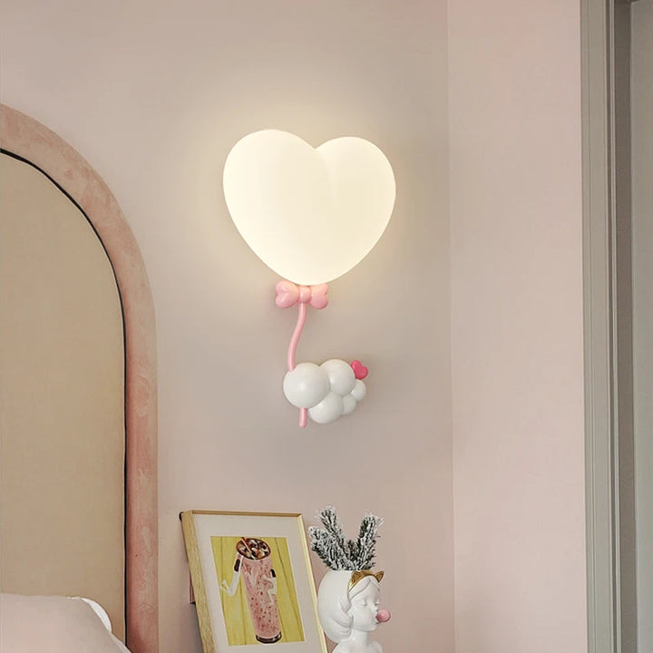 Applique Murale Chambre Enfant Fille | Coeur