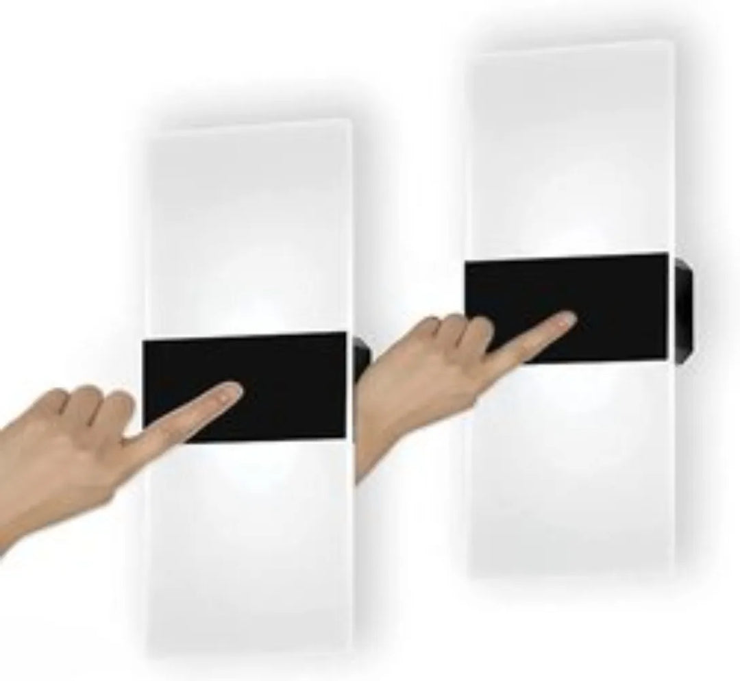 Applique Murale LED Tactile Rectangulaire avec Détecteur de Mouvement