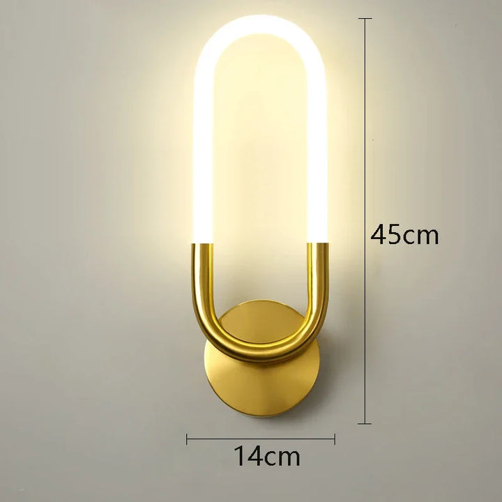Applique Murale Led Classique Minimaliste | Aura Nordique